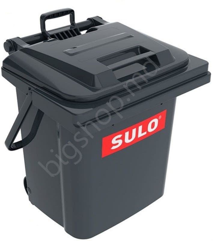 Мусорная урна Sulo Rollbox черный 45л