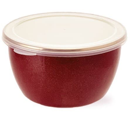 Set de recipiente alimentare Metalac Bordo 18cm