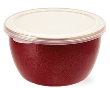 Set de recipiente alimentare Metalac Bordo 16cm