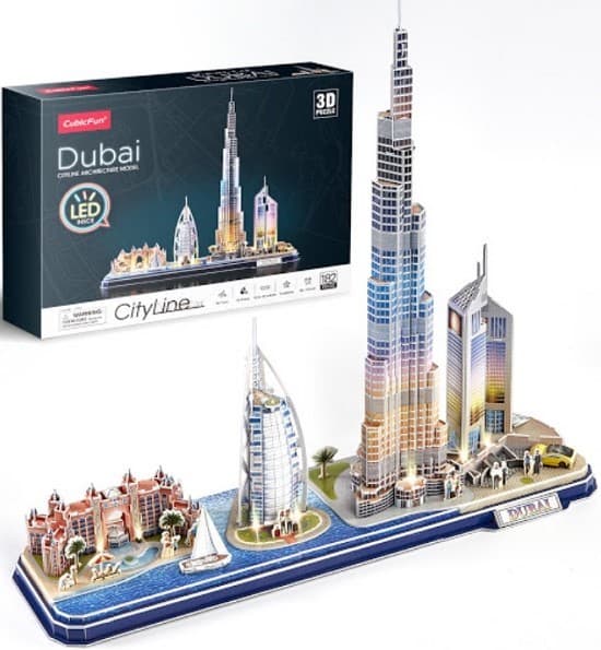 Пазлы CubicFun Dubai Led L523h