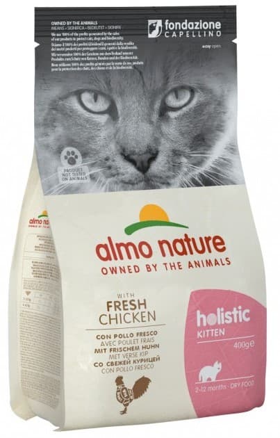 Сухой корм для кошек Almo Nature HOLISTIC Kitten Chicken 400g