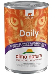 Влажный корм для кошек Almo Nature DAILY Can Rabbit 400g