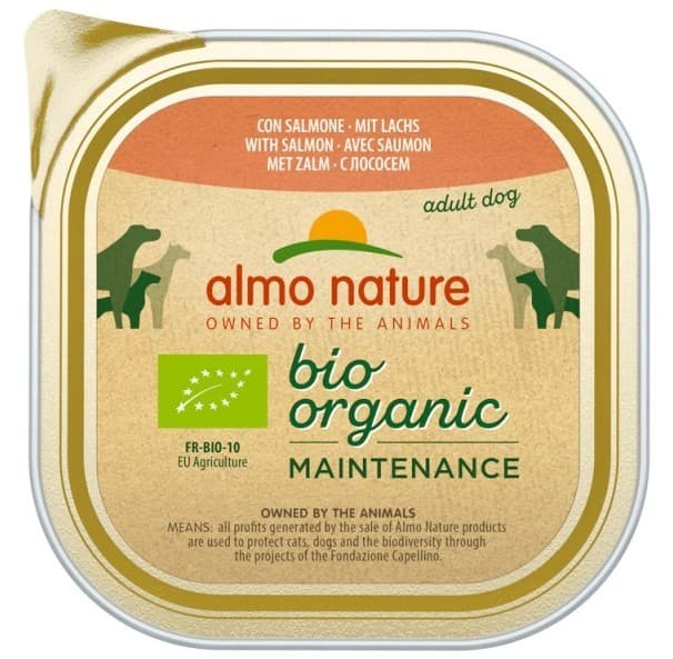 Влажный корм для собак Almo Nature BIO ORGANIC Alu Salmon 300g