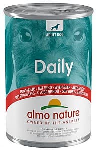 Влажный корм для собак Almo Nature DAILY CAN Beef 400g