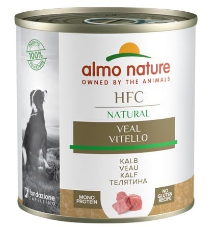 Влажный корм для собак Almo Nature HFC Can Natural Veal 290g