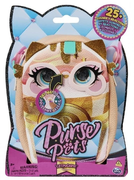 Jucărie interactivă Spin Master Purse Pets Treats Kitty