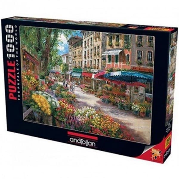 Puzzle Anatolian Piata de flori in Paris A3106