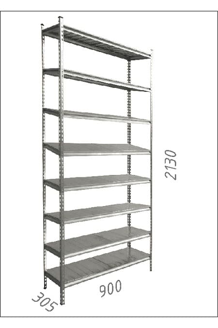 Стеллаж Moduline GV351284-8MPB