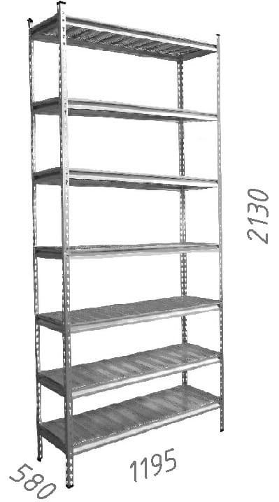 Стеллаж Moduline GV472384-7MPB