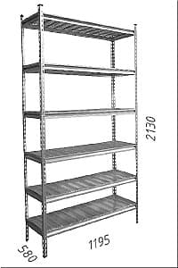 Стеллаж Moduline GV472384-6MPB