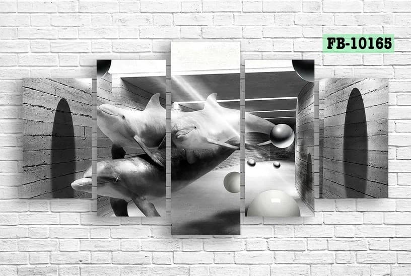 Tablou multicanvas Art.Desig Delfini FB-10165
