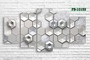 Модульная картина Art.Desig Abstraction FB-10133