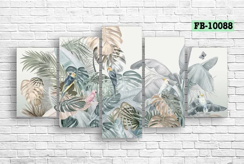 Tablou multicanvas Art.Desig Tropical nature FB-10088