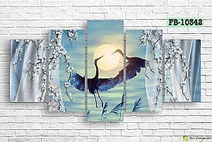 Tablou multicanvas Art.Desig Storks FB-10342