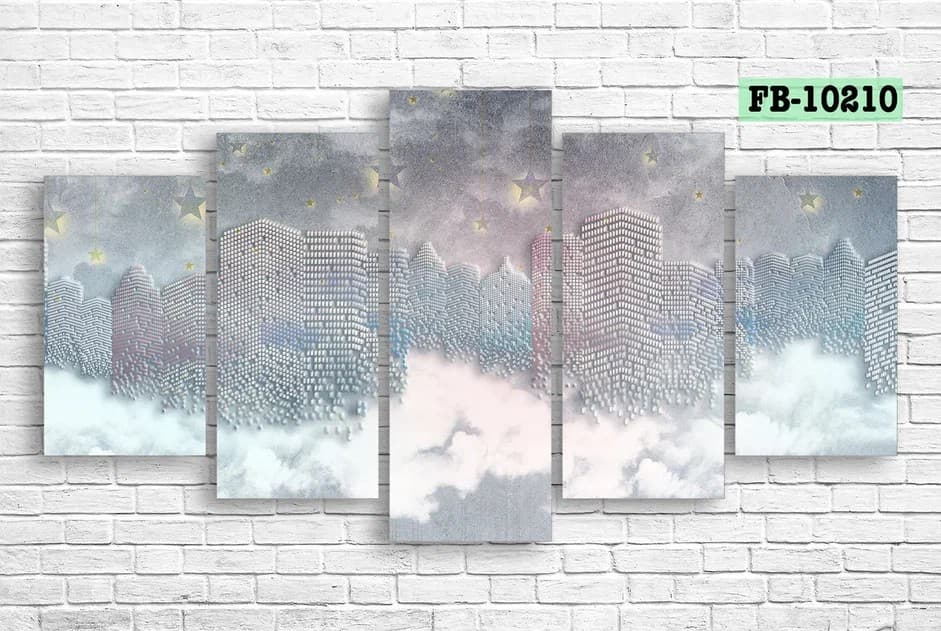 Модульная картина Art.Desig Buildings FB-10210