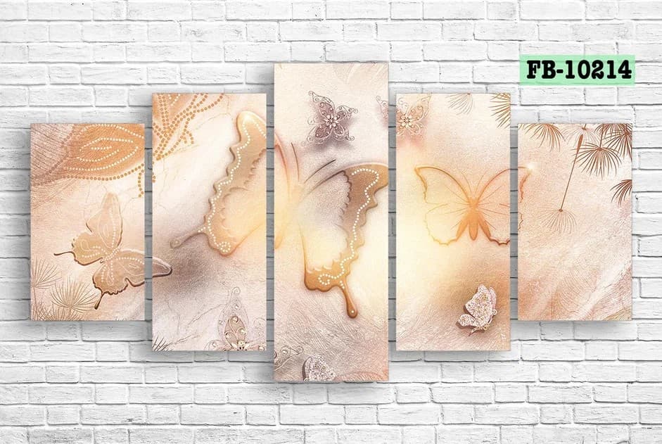 Модульная картина Art.Desig Butterflies FB-10214