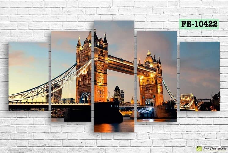 Tablou multicanvas Art.Desig Tower Bridge FB-10422