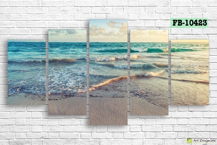 Tablou multicanvas Art.Desig The sea FB-10423