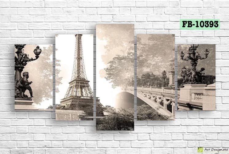 Tablou multicanvas Art.Desig Paris FB-10393