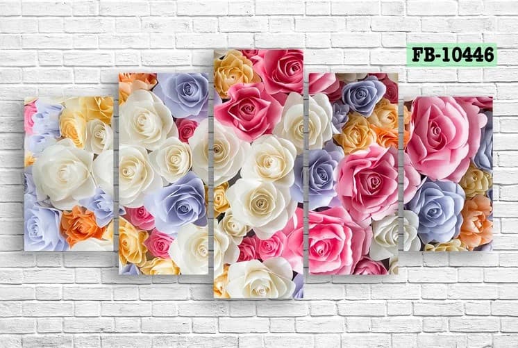 Модульная картина Art.Desig Multicolored roses FB-10446