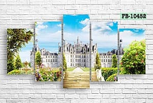 Модульная картина Art.Desig Castle Chambord FB-10452