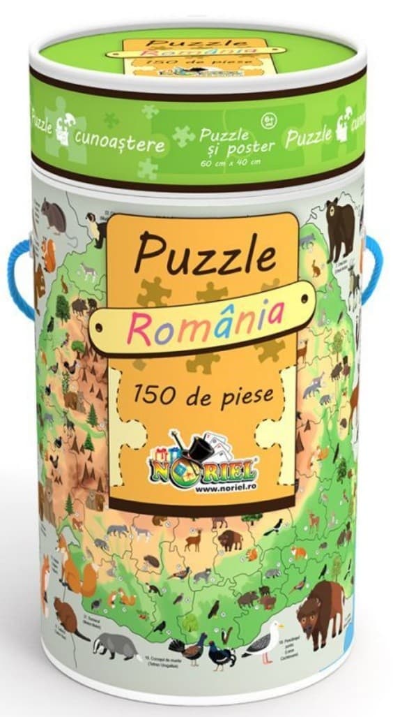 Puzzle Noriel Harta Romaniei