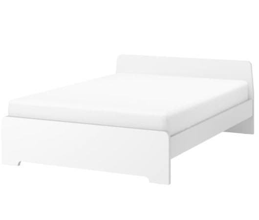 Кровать IKEA Askvoll White 140×200 см