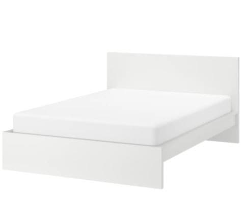 Pat IKEA Malm White Luroy 140×200 cm