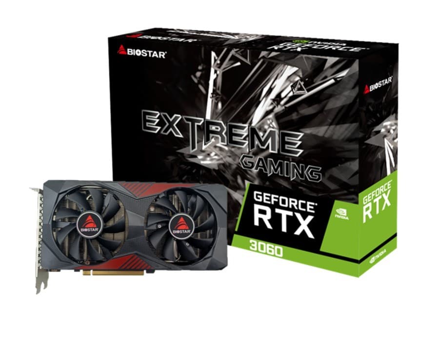 Игровая видеокарта Biostar GeForce RTX3060 (BS VN3606RML9)