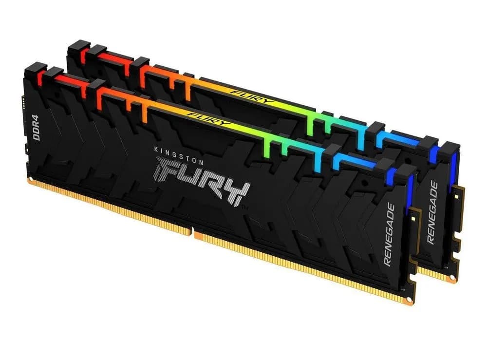 Оперативная память Kingston Fury Renegade RGB DDR4 2x8Gb (KF442C19RBAK2/16)