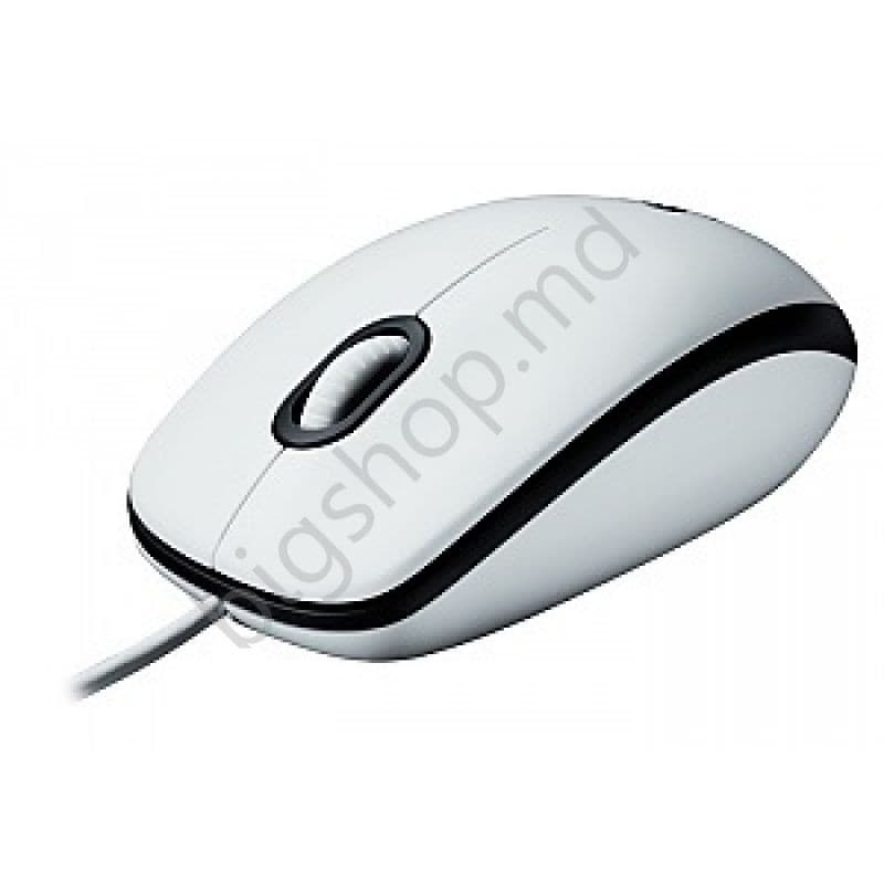 Mouse Logitech B100 OEM white (85202)