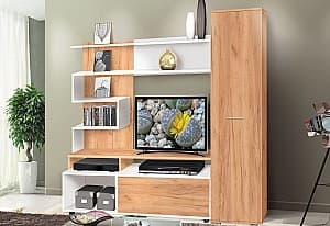 Living Modern Bari Craft Oak Golden/White