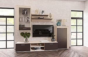 Living Confort-NV Paradise Stejar Alb/Wenge