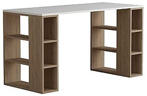 Офисный стол DECO Colmar White/Oak