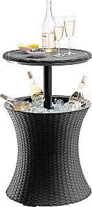 Masa Keter Cool Bar Rattan Anthracite