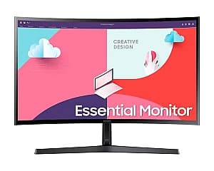 Monitor Samsung S27C366E Black