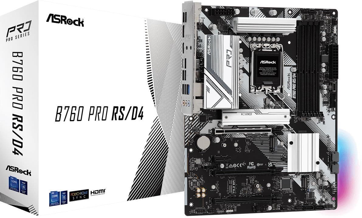 Материнская плата ASRock B760 Pro RS/D4