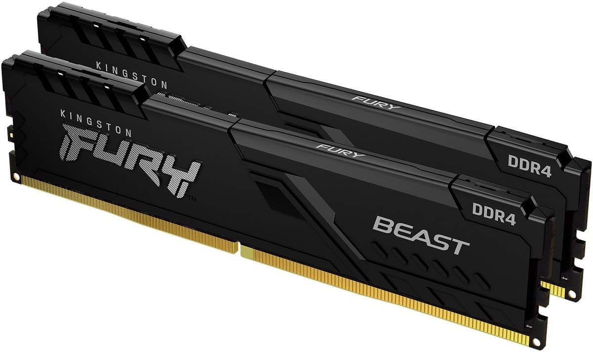 RAM Kingston Fury Beast DDR4 2x16Gb (KF437C19BB1K2/32)