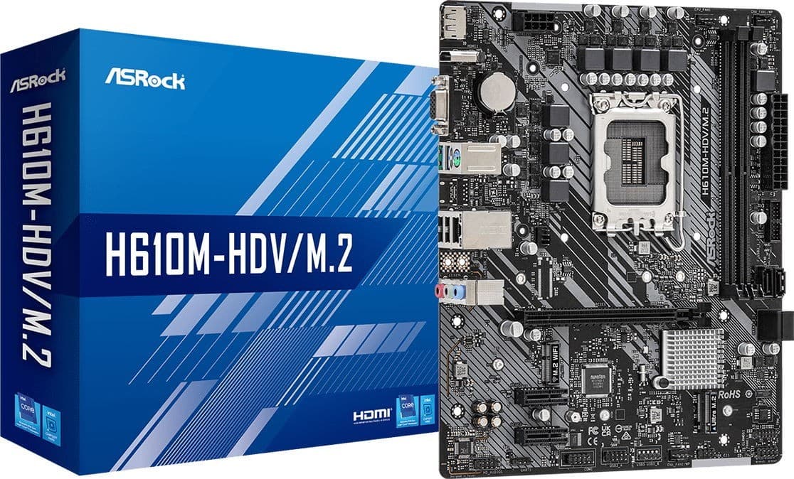 Placă de bază ASRock H610M-HDV/M.2