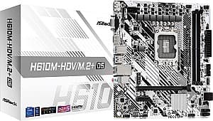 Placă de bază ASRock H610M-HDV/M.2+ D5