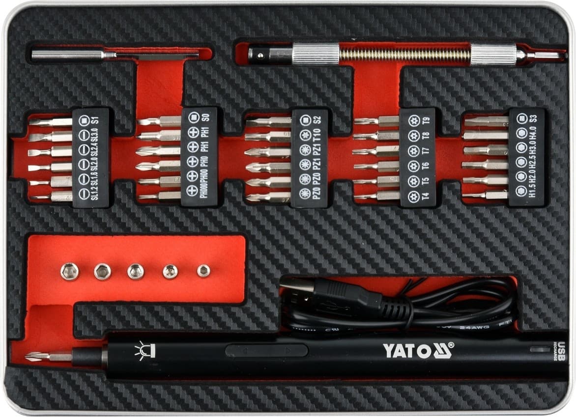 Набор отверток Yato YT27930 (39 шт.)