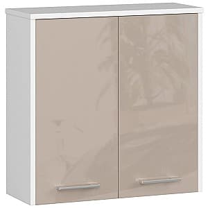 Polita Akord Fin W60 2D (White/Cappuccino Gloss)