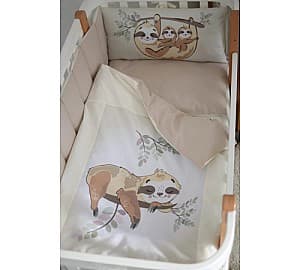 Lenjerie de pat pentru copii Veres 217.07.1 Lazy sloth