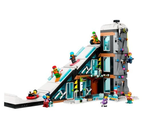 Конструктор LEGO City 60366 Центр лыжного спорта и скалолазания