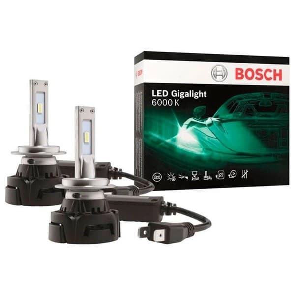 Lampă auto Bosch H7 Gigalight 6000K (2 buc.)