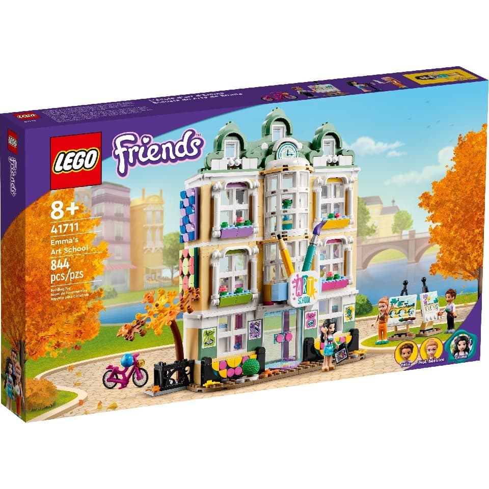 Конструктор LEGO Friends 41711 Художественная школа Эммы