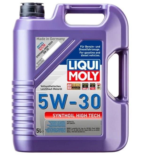 Моторное масло LIQUI MOLY 5W30 HIGH TECH 5л