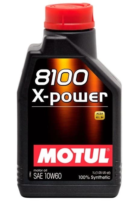 Моторное масло Motul 10W60 8100 X-POWER 1л