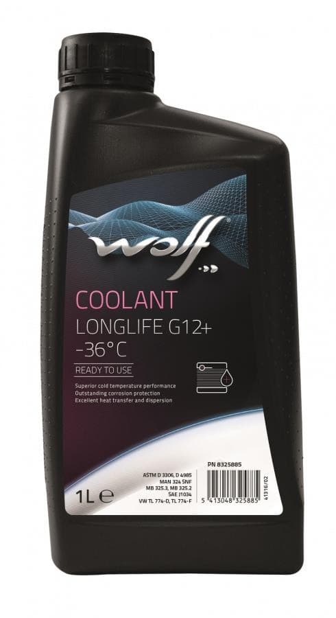 Антифриз Wolfoil LONGLIFE G12+ -36 1л