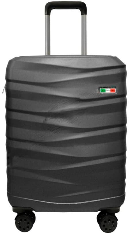 Чемодан Francesco Ferellino Azzurro S (Dark Grey)